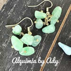 Alquimia by Ady Green and Gold Earrings